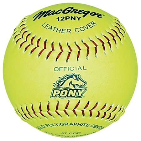 SPORT SUPPLY GROUP MacGregor Pony Approved 12 Inch Softball MCSB12PNY